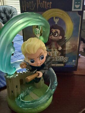 Harry Potter Cliff Hangers Hover Figures Malfoy opened